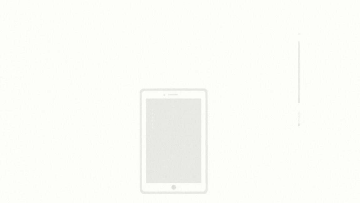 Booking interface